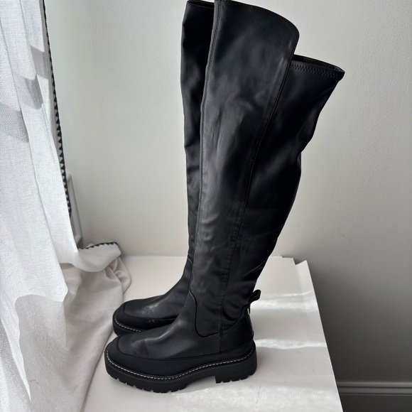 Sam Edelman Lerue Over The knee Boots Sz 6.5 - Picture 4 of 12